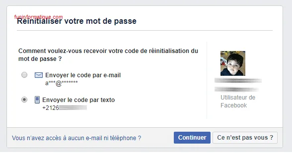 Annuaire inversé facebook