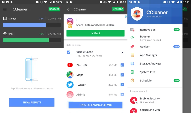 Ccleaner android