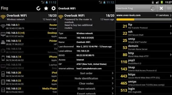 Fing detecter voleurs wifi