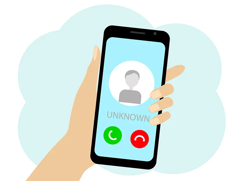 Cacher numero mobile