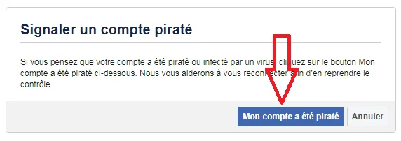 Mon compte facebook pirate