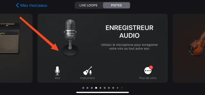 Audio iphone