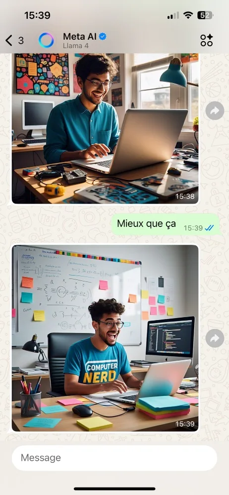 Ia meta llama whatsapp